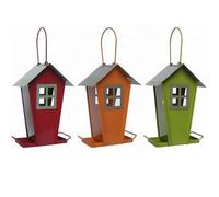 Supa Sutherland Bird House Metal Seed Feeder