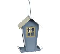 Supa "Sutherland" Wild Bird Seed & Sunflower Heart Feeder, House Shaped Contemporary Feeder, Ideal For Small & Medium Sized Garden Birds