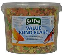 Value Pond Flake Fish Food, 3 Litre Bucket | Premium Quality Koi & Pond Fish Food | Provides A Balanced Diet