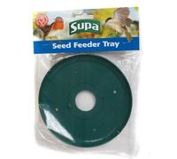Supa Wild Bird Seed Feeder Tray Green