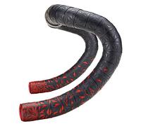 Supacaz Super Sticky Kush Star Red Star/Ano Red 2.5 21.6 Bar tape