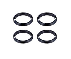 Supacaz Hollow SupaSpacer 1 1/8" Alloy Headset Spacers 4 x 5mm - Black