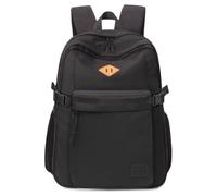 SUPACOOL Casual Laptop Backpack with USB Charging Port For for Men and Women, Backpack for College, Carbon, 16.5", Casual