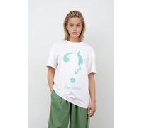 Supacult Women's DC Comics The Batman T-Shirt in White | Size: 2XL Supacult White 2XL