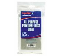 Supadec All Purpose Polythene Dust Sheet White (One Size)