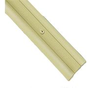Supadec Aluminium Coverstrip Gold Effect - 900mm X 34mm With Fixings - Floor Edge Trim For All Flooring Types