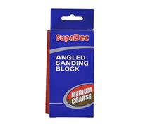 SupaDec Angled Sanding Block Medium/coarse