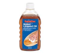 SupaDec Boiled Linseed Oil - 500ml | Protects & Nourishes Wood | Long-Lasting Natural Sheen | Premium Linseed Wood Oil Ideal for Outdoor Wooden Furniture - Tools & Timber