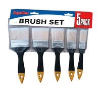SupaDec Brush Set (5 Pack) in Black SupaDec Black