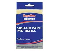 SupaDec Decorator Mohair Paint Pad Refill 6" x 4" /150mm x 100mm