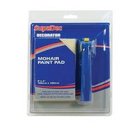 SupaDec Decorator Mohair Paint Pad With Handle (One Size) (Blue)