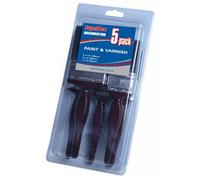 Supadec Decorator Paint Brush Set (Pack Of 5) Brown/black (One Size)