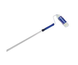 SupaDec Decorator Paint Roller & 1.3m Extension Pole | 9" x 1.5" Paint Roller Sleeve - Cage Frame & Push-Fit Telescopic Pole | for Emulsion & Masonry Paints | Smooth & Semi Smooth Surfaces