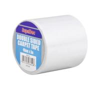 Supadec Double Sided Carpet Tape - 48mm x 5m | Strong Adhesive Grip | Heavy Duty Flooring Tape | Premium Double Sided Adhesive Tape For Carpets - Rugs - Vinyl & Hard Floors | Residue Free