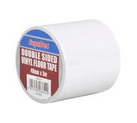 Supadec Double Sided Vinyl Floor Tape - 48mm x 5m | Strong Adhesive Flooring Tape | Secure Vinyl - Carpets - Rugs & Floor Coverings | Heavy Duty Adhesive Tape - Easy Apply - Long Lasting Bond