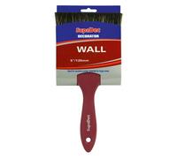 SupaDec Drator Wall Brush 10cm in Red SupaDec Red