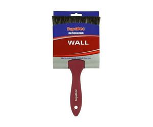 SupaDec Drator Wall Brush in Red SupaDec Red