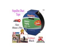 SupaDec Duct Gaffer Waterproof Repair Cloth Tape 48mmx50m Black