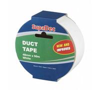 Supadec Duct Tape White (50M) Quality Product