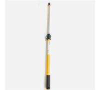 Supadec Fibreglass Telescopic Pole 136Cm-249Cm Trade Quality Paint Rollers Extension Pole - Push Button Lock, Screw Threaded End