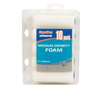 SupaDec Foam Mini Roller (Pack of 10) in White SupaDec White