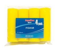 Supadec Foam Roller Refills (Pack Of 4) Yellow (23.5 X 17 X 5.9Cm)