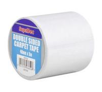 Supadec Heavy Duty Double Sided Carpet Tape 48mm X 5M - Strong Adhesive - Joint Seal Roll For Flooring - Strong Adhesive Tape