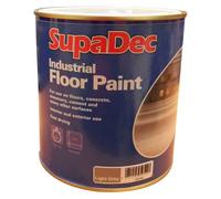 Supadec Industrial Floor Paint 1L - Light Grey | Premium Hard-Wearing Floors Coating | For Concrete - Masonry - Cement & More | Interior & Exterior Use | Fast Drying Durable Floor Paint