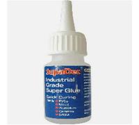 Supadec Industrial Grade Super-Glue 50G - Quick Cure - Strong Bond - Heavy Duty Glue For Pvcu - Metal - Aluminium, Ceramics & Epdm