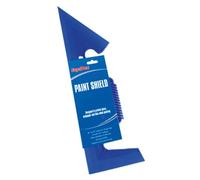 SupaDec Large Paint Shield | Professional Decorating Shield for Clean Edges | Protects Glass - Wallpaper & Tiles | 45°/90° Angles - Straight Edge - Metric Calibration - Easy Grip Handle