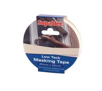 SupaDec Low Tack Masking Tape in Cream SupaDec Cream