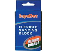 Supadec Medium Sanding Block Multicoloured (13Cm X 2.5Cm X 7Cm)