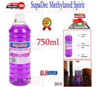 Supadec Methylated Spirit Fuel Burners Camping Stoves General Cleaning New 750Ml