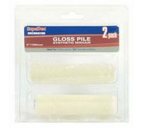 SupaDec Mini Gloss Roller Pack of 2 in Cream SupaDec Cream