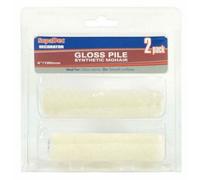 SupaDec Mini Gloss Roller Pack of 2 in Cream SupaDec Cream