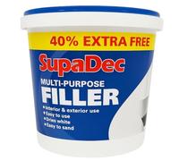 SupaDec Multi Purpose Ready Mixed Filler 1kg + 40% Free | Smooth Crack & Hole Repair for Walls, Ceilings & Wood | Easy Sand, Quick Dry, Paintable Finish