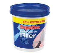 SupaDec Multi Purpose Ready Mixed Filler - 600g | Interior & Exterior Use | Dries White | Super Smooth & Easy to Sand | Wall - Wood & Surface Repair Paste | Quick & Reliable Gap Filler