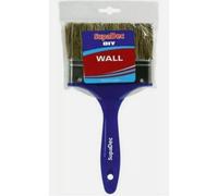 Supadec Outdoor Wall Paint Brush, 4 Inch - 100mm - Multi-Purpose Flat Brush For Exterior Walls - Ceilings & Furniture