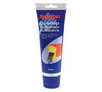 Supadec Overlap & Border Wallpaper Adhesive Paste 250G - High-Tack Vinyl Strong Adhesive Glue For Wallpaper Repairs & Borders