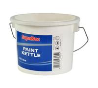 SupaDec Paint Kettle - 2.5L | Premium Plastic Paint Kettle & Mixing Bucket | Durable Paint Container | Lightweight Paint Bucket Container for Emulsion - Gloss - Varnish & Decorating Projects