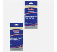 Supadec Paint Pad Refill 6 X 4 Inchc, Pack Of 2 - Professional Diy Decorating Tool - Premium Paint Pad Refill For Smooth Finish