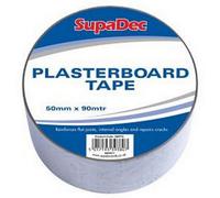 Supadec Plasterboard Tape White (50mm X 90M)