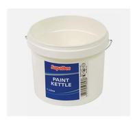 Supadec Plastic Paint Kettle 1L - Durable Diy Decorating Mixing Pot With Easy-Grip Handle - Kettle For Paint Storage & Pouring
