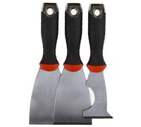 Supadec Professional Decorator Tool Set - 3 Pcs Kit With Flexible Tool, Scraper & 5 In 1 Tool For Paint, Putty & Wallpaper Removal