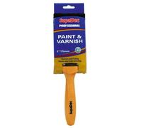 SupaDec Professional Paint & Varnish Brush in Brown SupaDec Brown