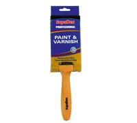 SupaDec Professional Paint & Varnish Brush in Brown SupaDec Brown