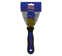 SupaDec Professional Soft Grip Paint Scraper - 4"/100mm | Durable Paint & Residue Removal Tool with Ergonomic Comfort Handle | Premium Paint Scrapers Ideal for Walls - Wood - Glass & Decorating Prep