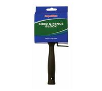 SupaDec Shed & Fence Block Brush in Black SupaDec Black