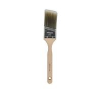 Supadec Wood Angled Paint Brush Natural/silver/brown (2In)