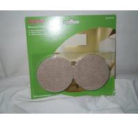 SupaFix Round Felt Pads Pack of 4 - Self Adhesive - 75mm dia x 5mm thick